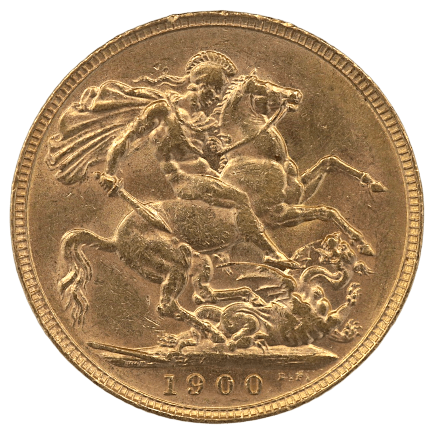 イギリス ソヴリン金貨 1900年 ロンドン鋳 ヴィクトリア女王 オールドヘッド - NJ BUYER'S MARKETPLACE