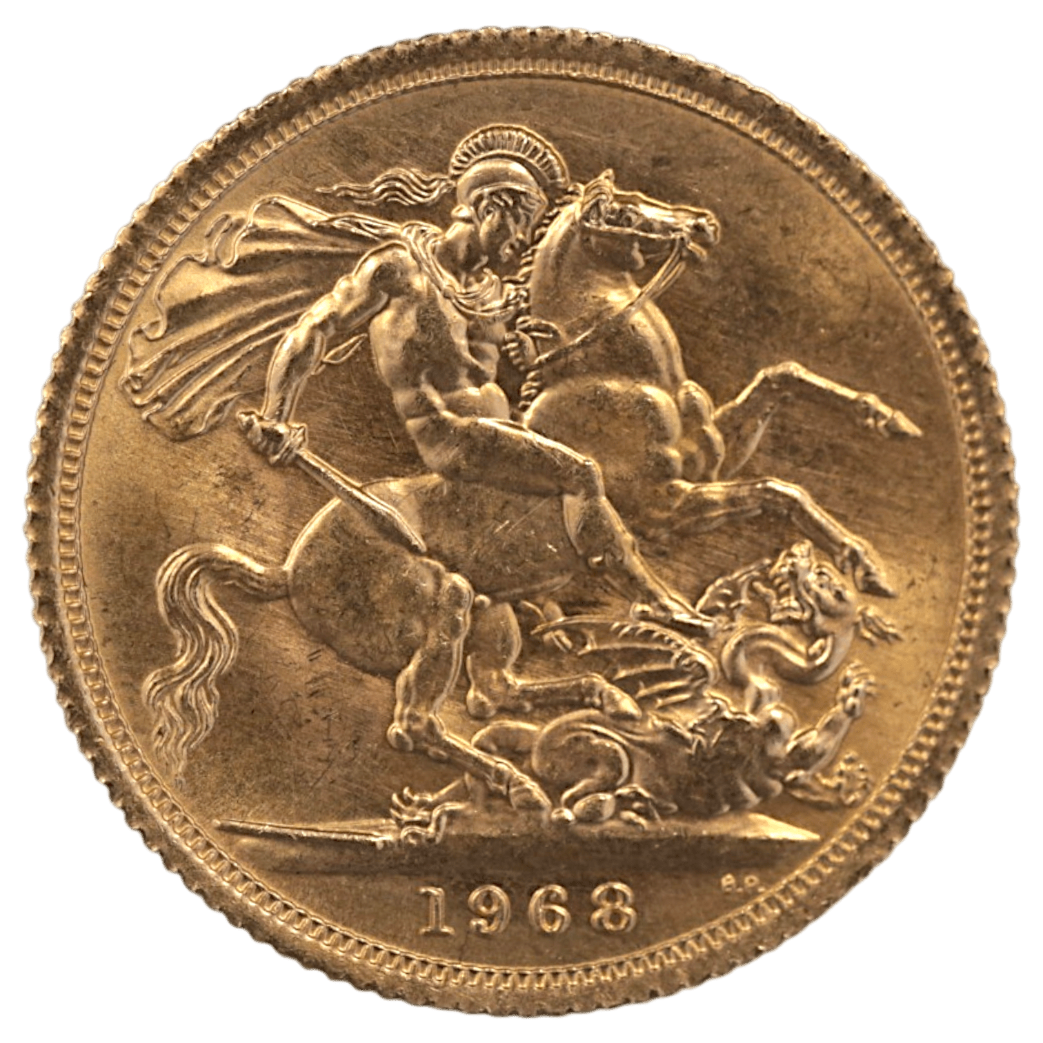 イギリス ソヴリン金貨 1968年 ロンドン鋳 エリザベス2世 ヤングヘッド - NJ BUYER'S MARKETPLACE