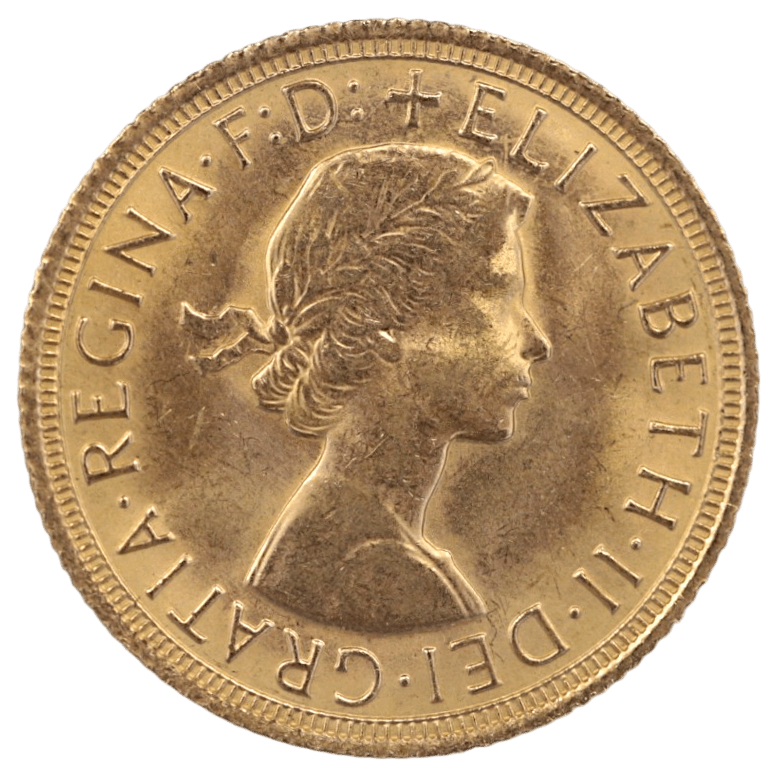 イギリス ソヴリン金貨 1968年 ロンドン鋳 エリザベス2世 ヤングヘッド - NJ BUYER'S MARKETPLACE