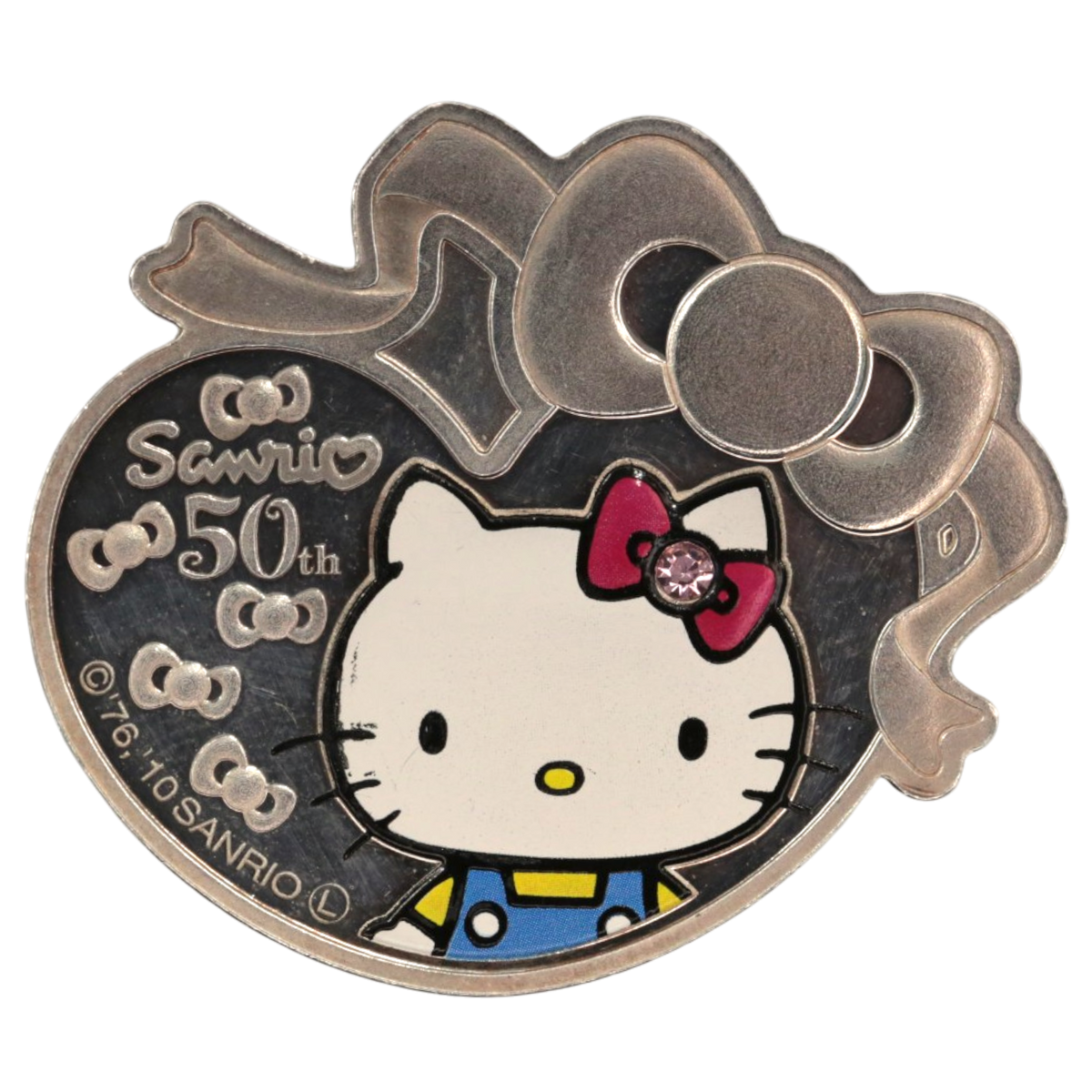ニウエ 2ドル銀貨 2010年 サンリオ ハローキティ 50周年