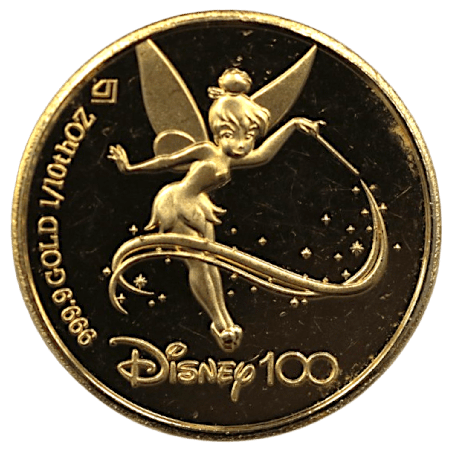 ディズニー 1/10オンス金貨 ティンカーベル ディズニー100周年記念 - NJ BUYER'S MARKETPLACE