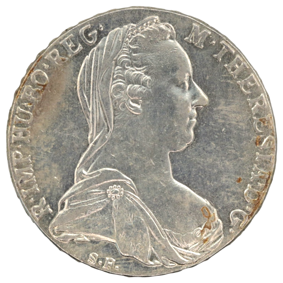 オーストリア ターレル銀貨 1780年銘 4枚セット マリア＝テレジア 双頭の鷲紋章