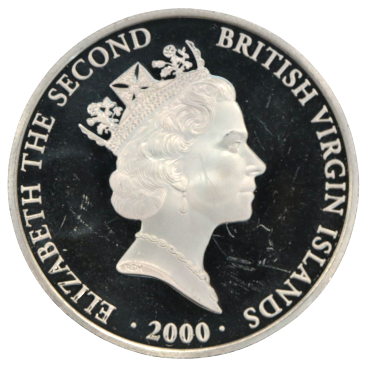 ヴァージン諸島 20ドル銀貨 2000年 10枚セット 世界の名画シリーズ エリザベス2世