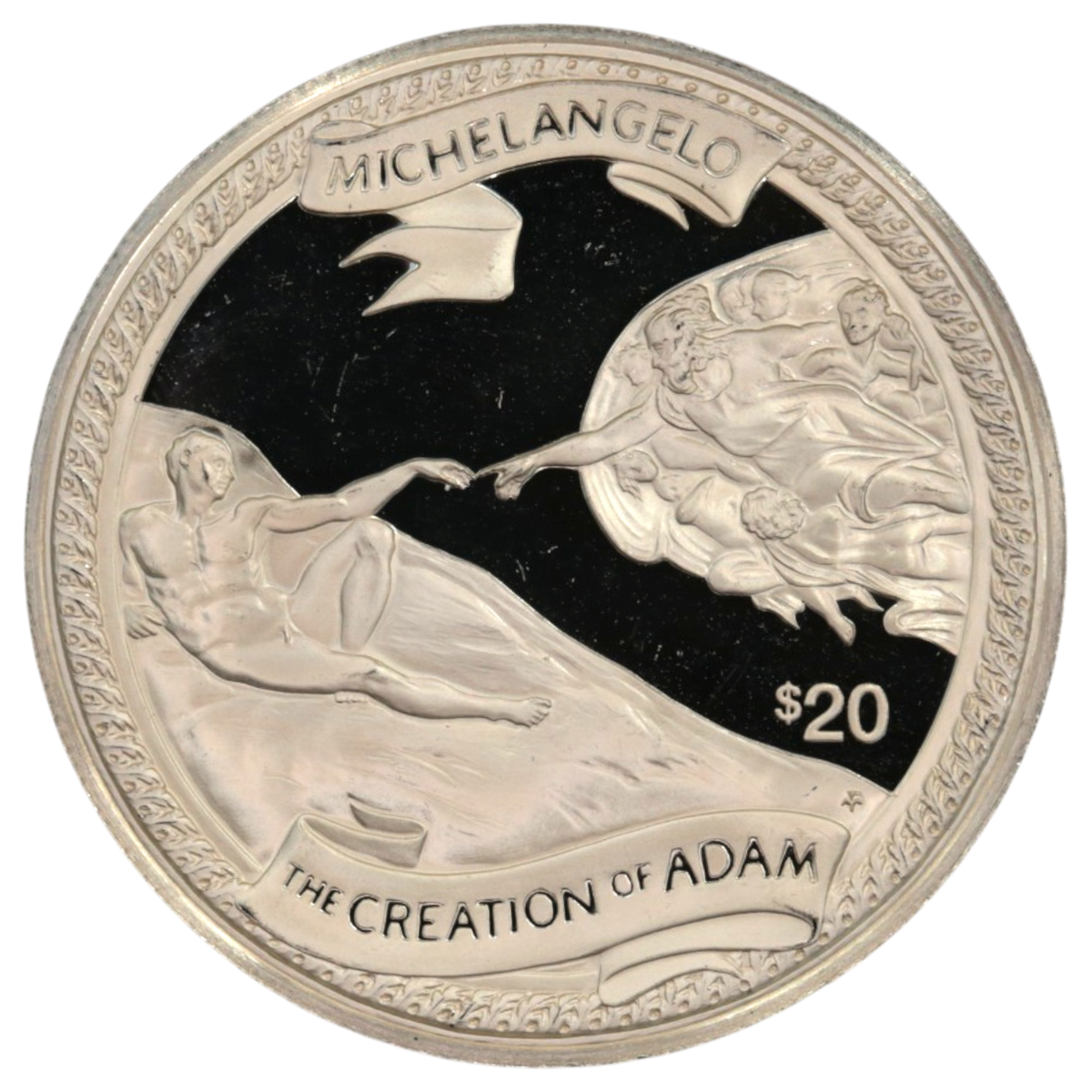 ヴァージン諸島 20ドル銀貨 2000年 10枚セット 世界の名画シリーズ エリザベス2世