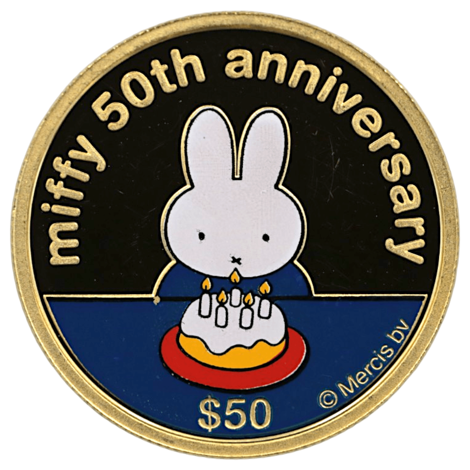クック島 50ドル金貨 2005年 ミッフィー50周年記念 - NJ BUYER'S MARKETPLACE
