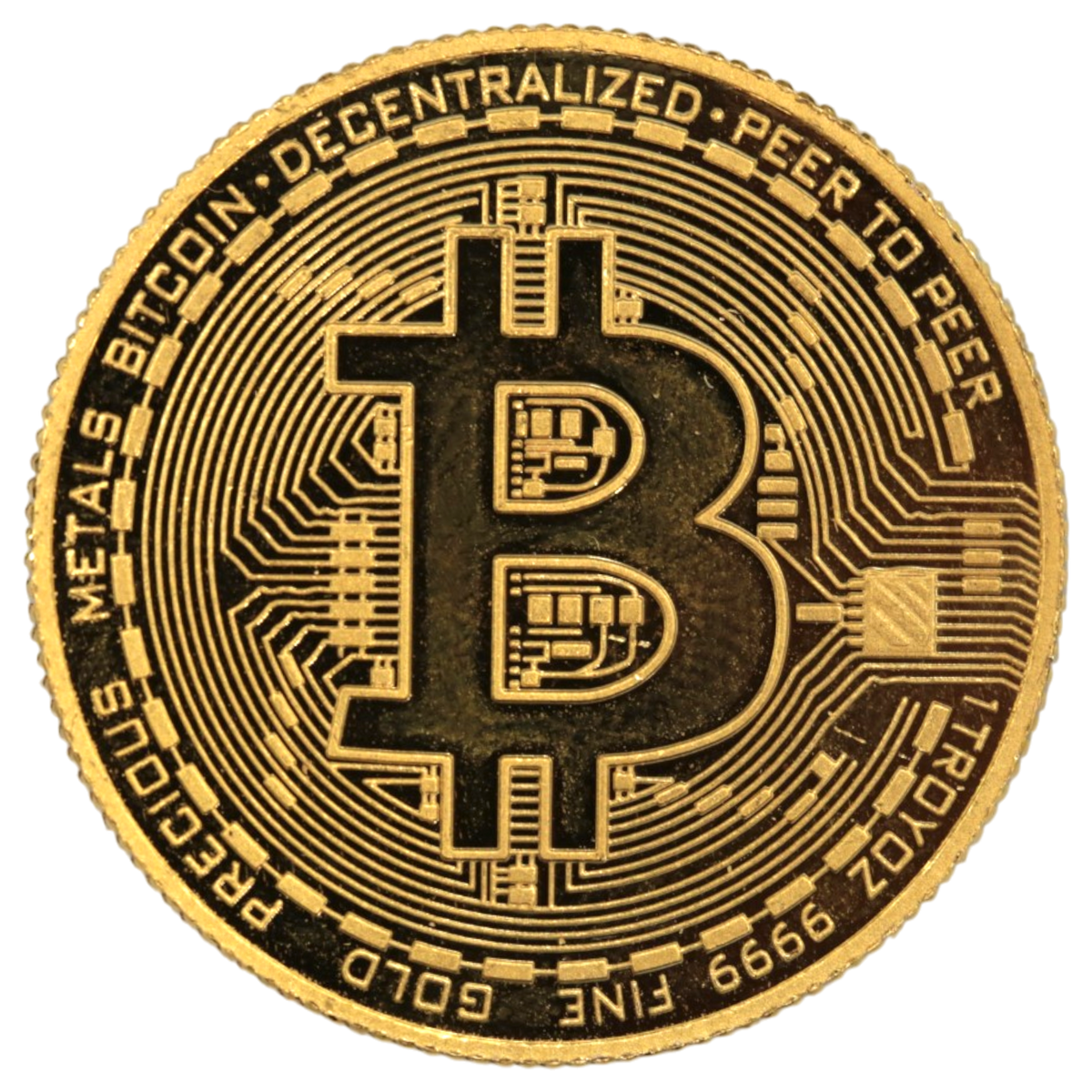 1オンス金メダル 2025年 ビットコイン