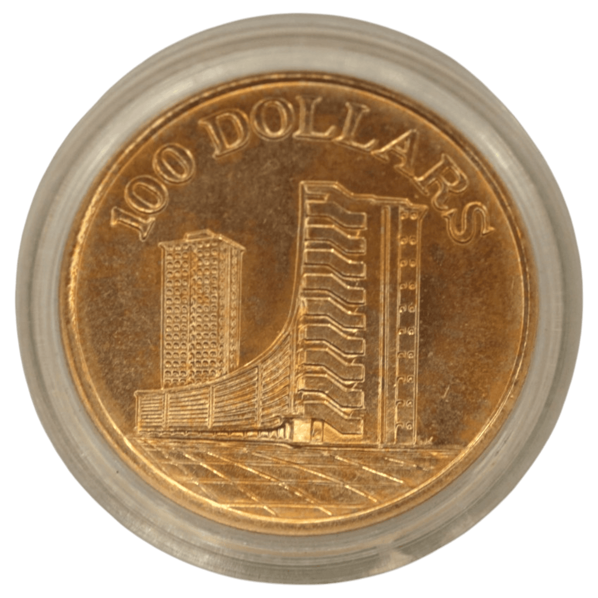 シンガポール 100ドル金貨 1975年 高層ビル - NJ BUYER'S MARKETPLACE