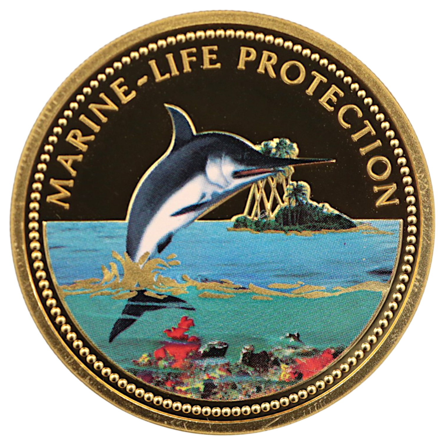 パラオ共和国 200ドル金貨 2000年 メカジキ 海洋生物保護シリーズ - NJ BUYER'S MARKETPLACE