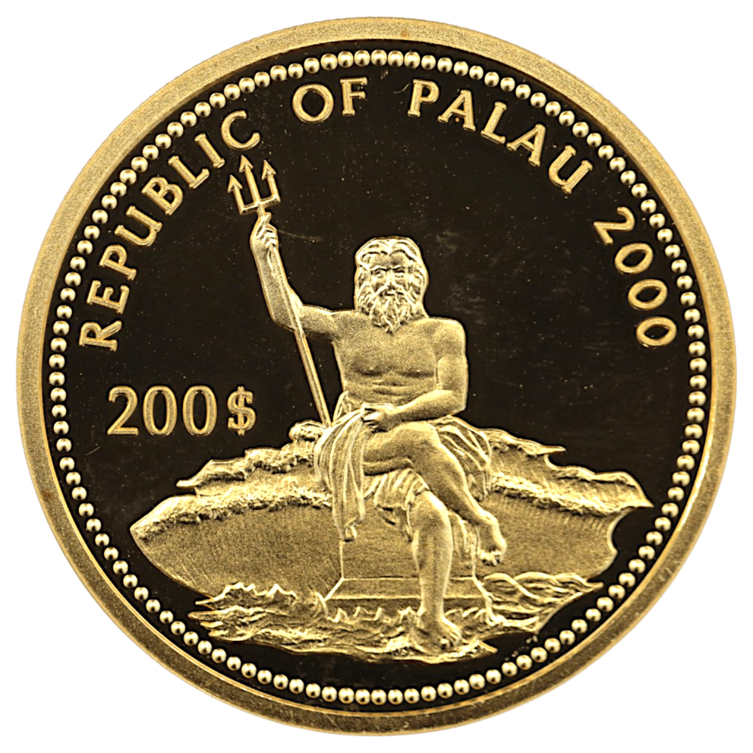 パラオ共和国 200ドル金貨 2000年 メカジキ 海洋生物保護シリーズ - NJ BUYER'S MARKETPLACE