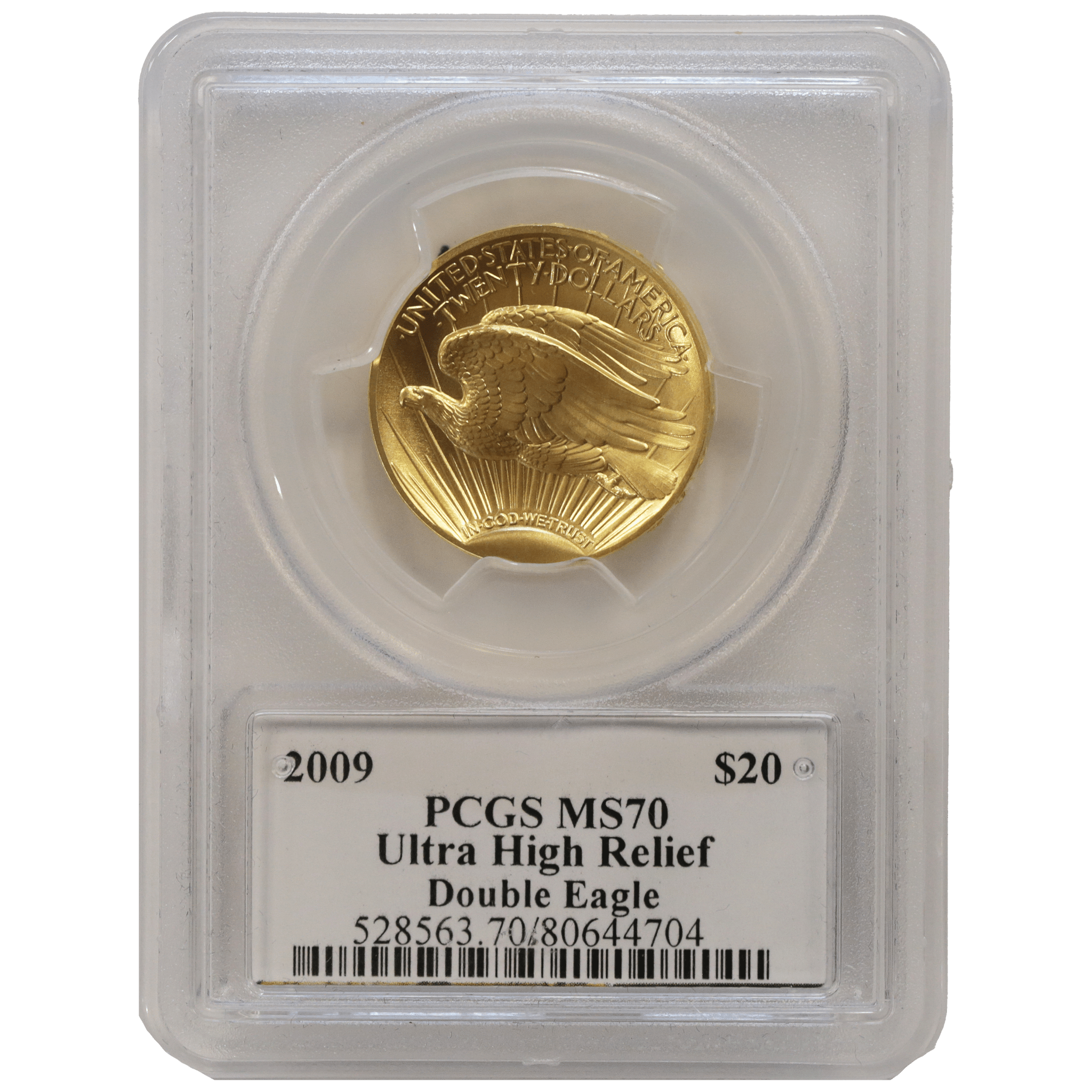 アメリカ 20ドル金貨 2009年 ウェストポイント鋳 ウルトラハイレリーフ