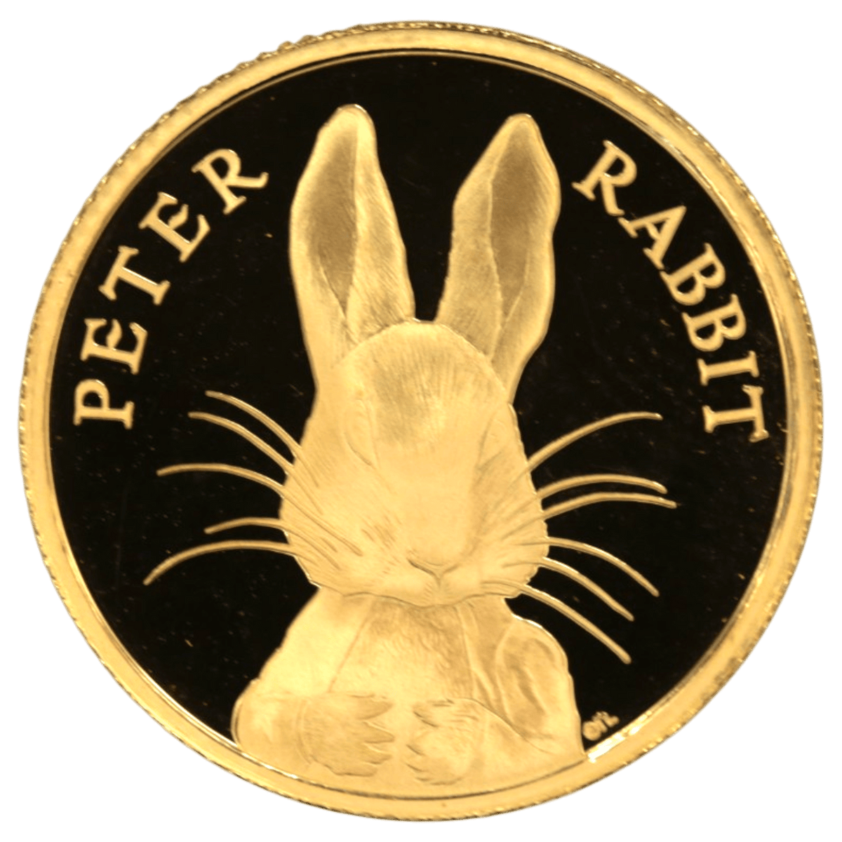 ジブラルタル 25ポンド金貨 2016年 ピーターラビット エリザベス2世