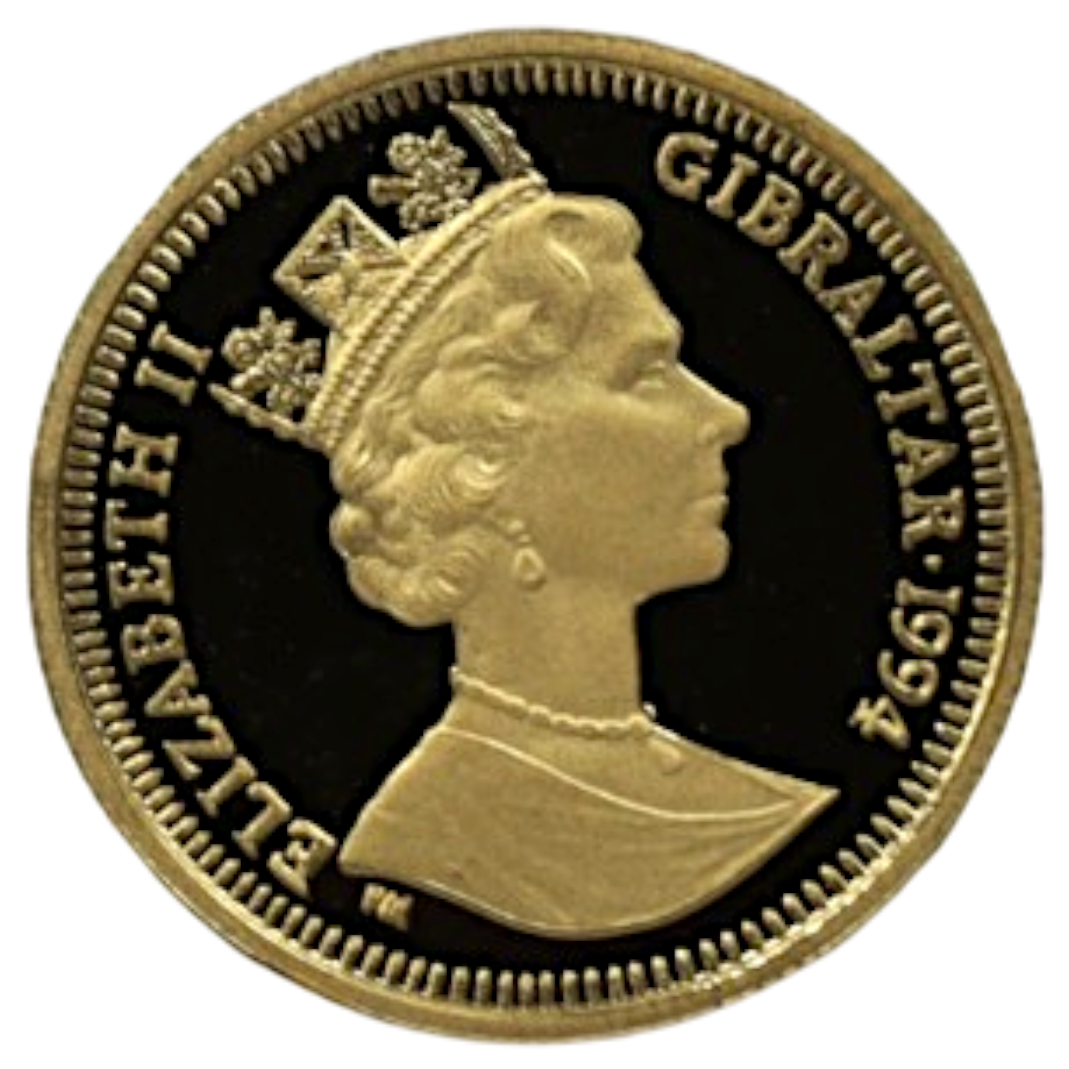 ジブラルタル 1/10クラウン金貨 1994年 ポブジョイ鋳 ピーターラビット