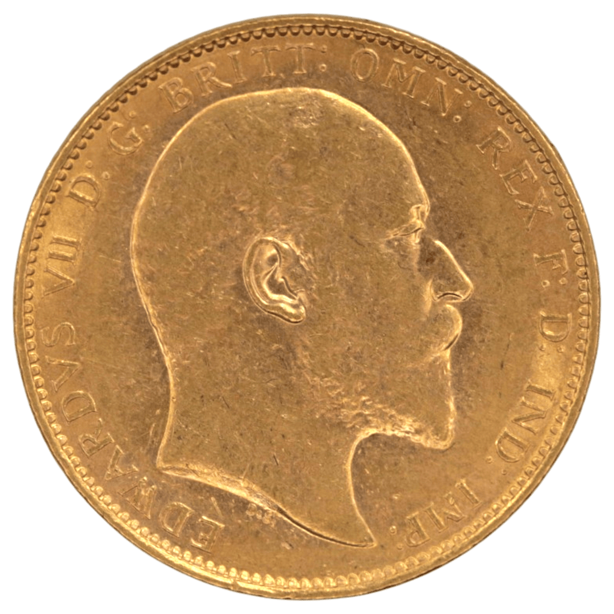 オーストラリア ソヴリン金貨 1903年 メルボルン鋳 エドワード7世 聖ジョージの竜退治