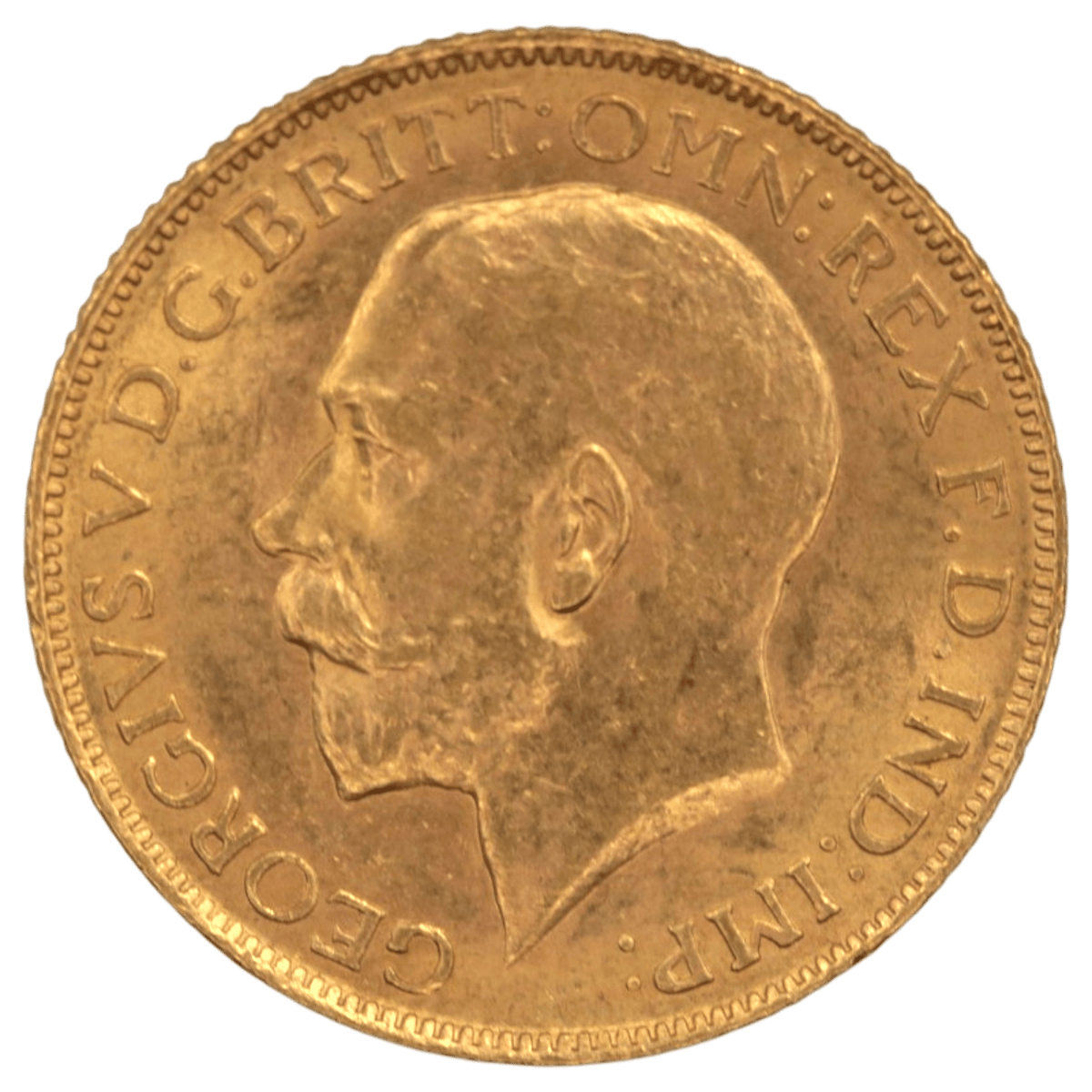 イギリス ソヴリン金貨 1912年 ロンドン鋳 ジョージ5世 聖ジョージの竜退治