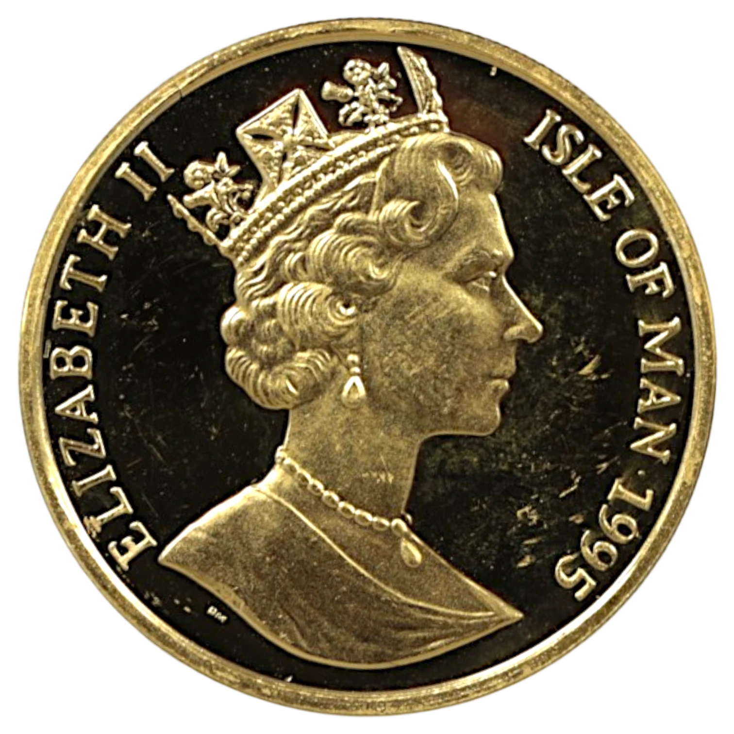 マン島 1/2クラウン金貨 1995年 ポブジョイ鋳 ターキッシュ