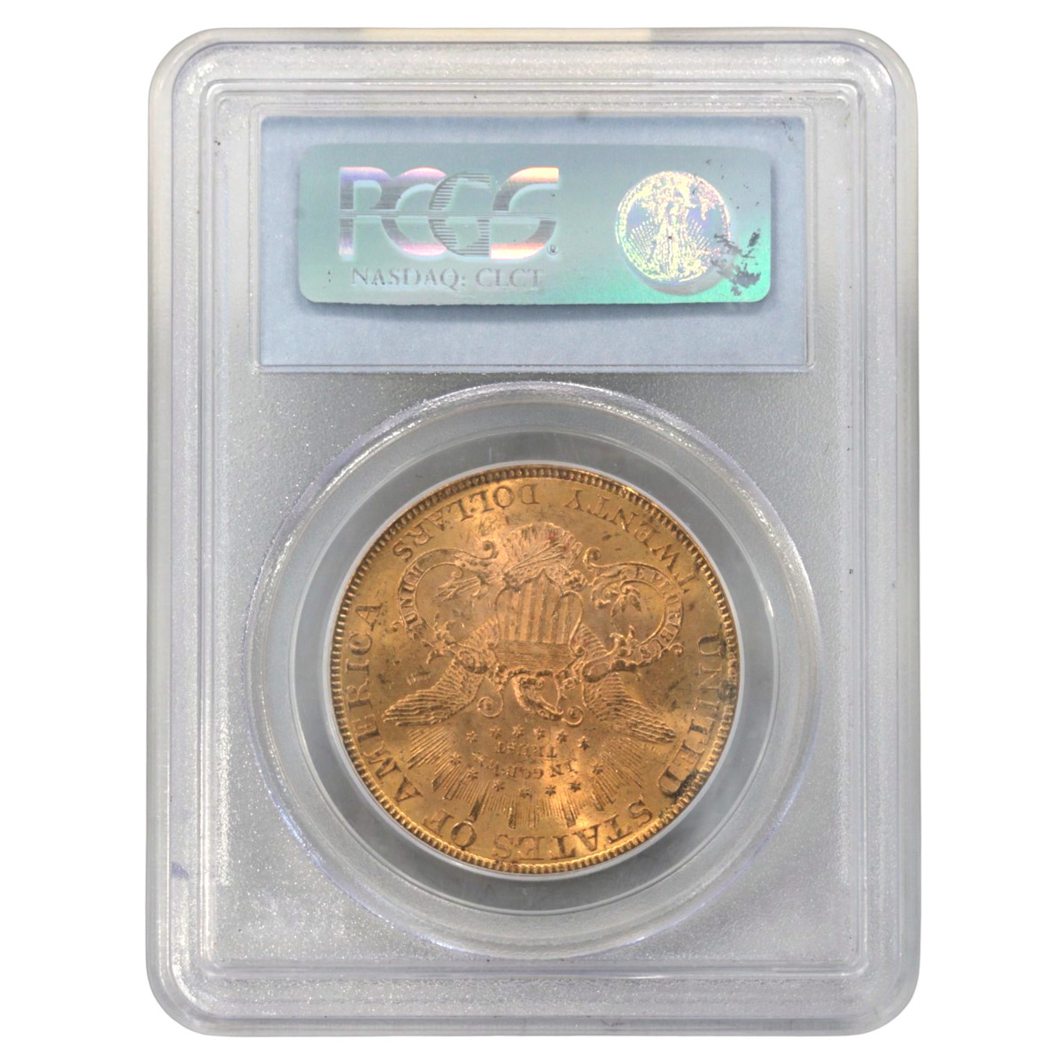 NJ BUYER'S MARKETPLACEの1888年製アメリカ20ドル金貨、PCGS MS62鑑定済みスラブケース入り