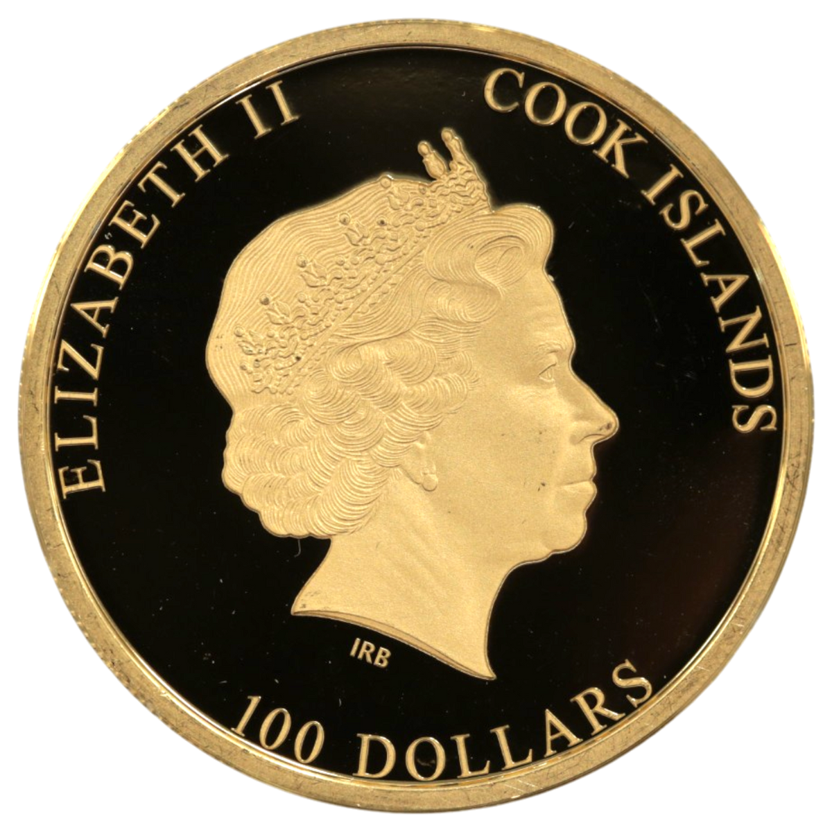 クック島 100ドル金貨 2017年 眞子様 婚約記念