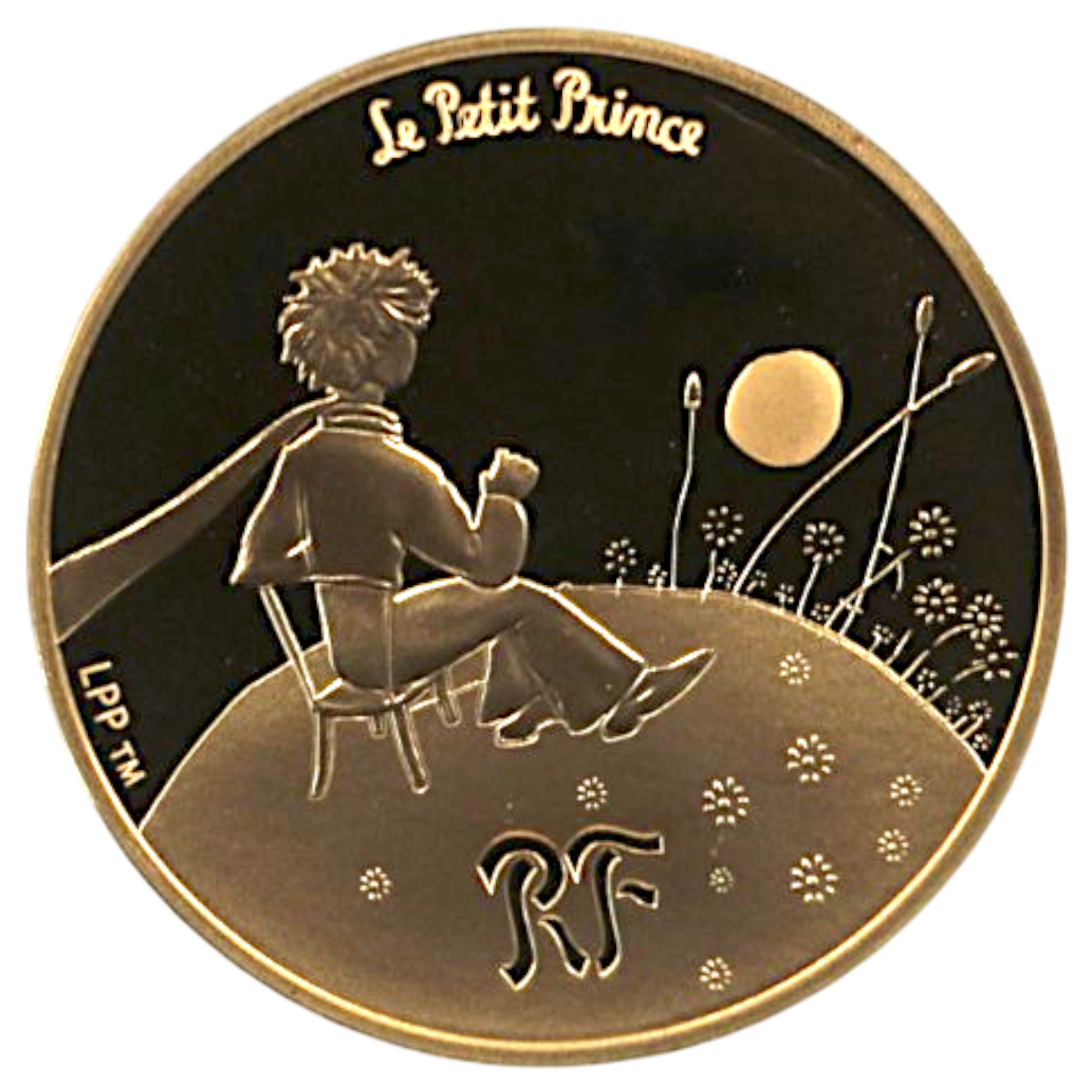 フランス 50ユーロ 金貨 2015年 パリ鋳 星の王子さま