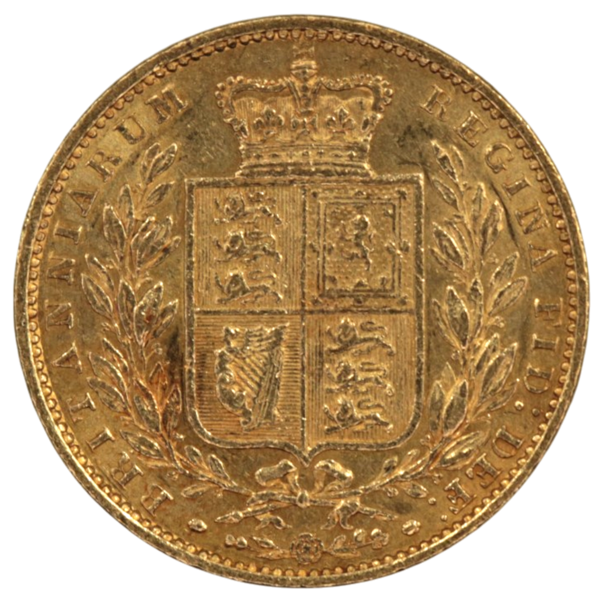 イギリス ソブリン金貨 1855年 ロンドン鋳 ヴィクトリア