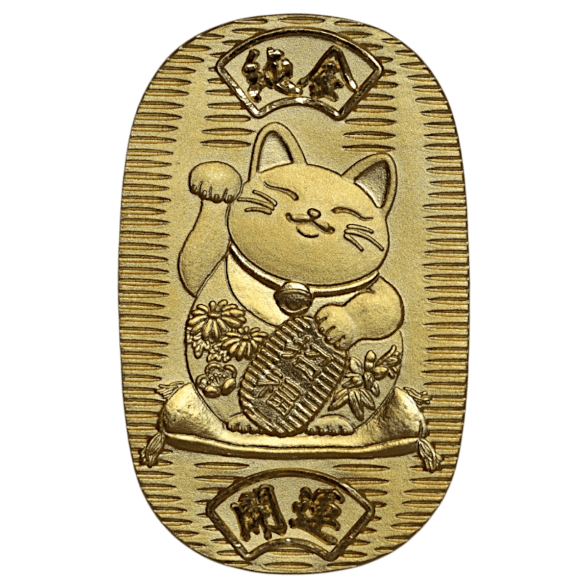 日本 純金10グラム小判 開運招き猫｜NJ BUYER