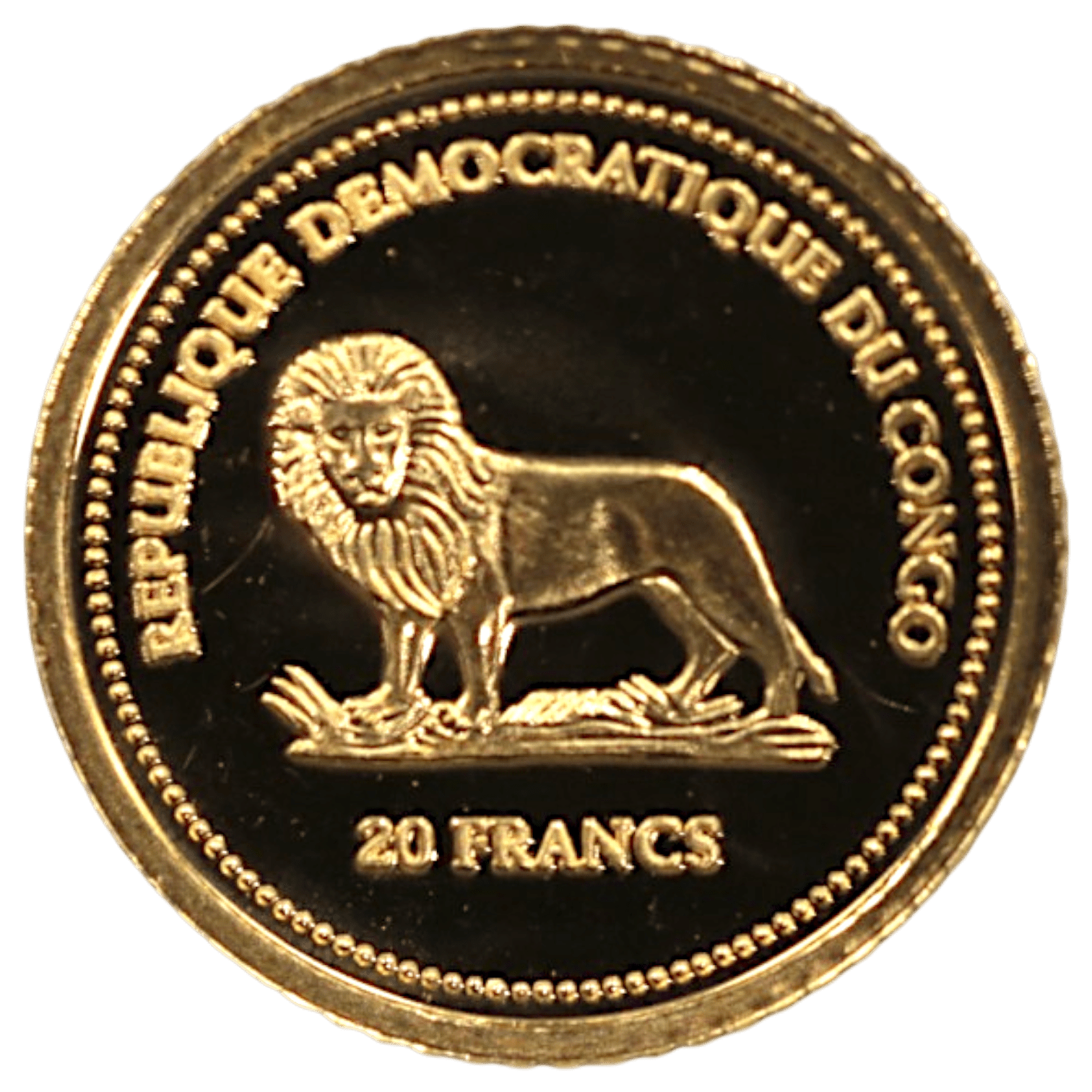 コンゴ 20フラン金貨 2023年 カメレオン - NJ BUYER'S MARKETPLACE