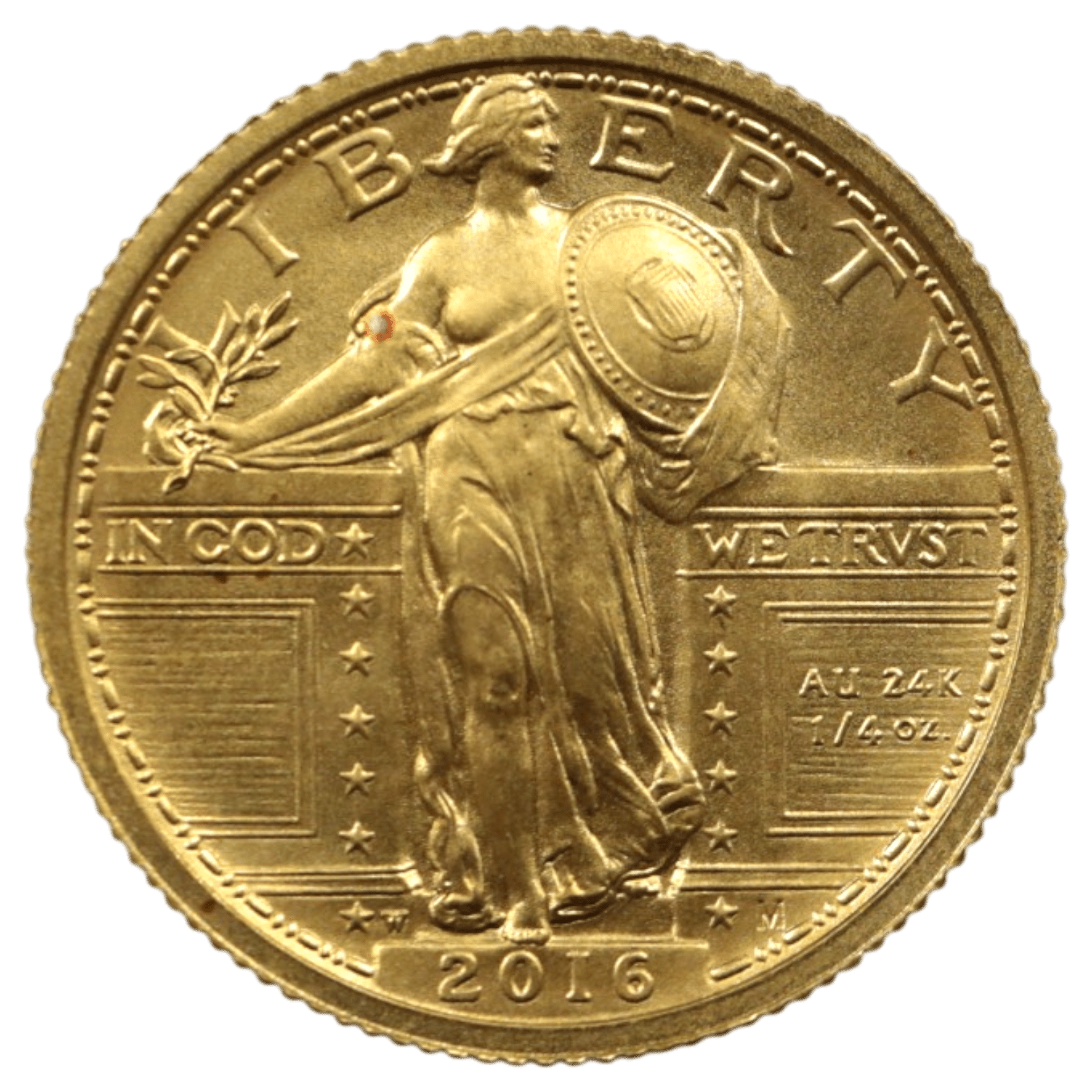 アメリカ 1/4ドル金貨 2016年 ウェストポイント鋳 リバティ イーグル - NJ BUYER'S MARKETPLACE