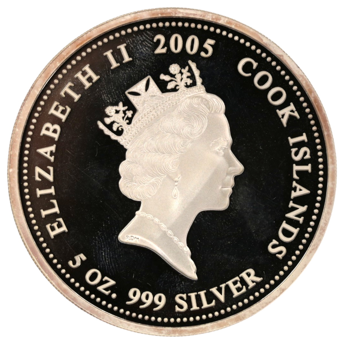 クック島 5ドル銀貨 2005年 ミッフィー 50周年