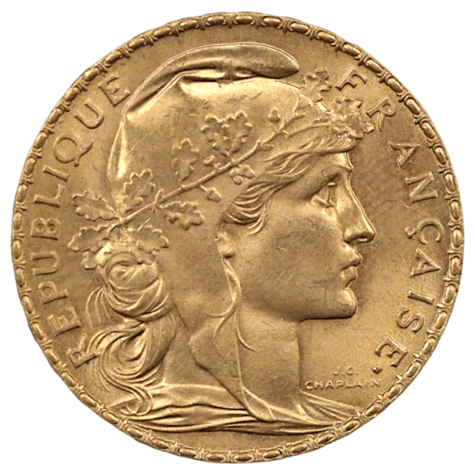 フランス 20フラン金貨 1913年 パリ鋳 マリアンヌ ルースター - NJ BUYER'S MARKETPLACE