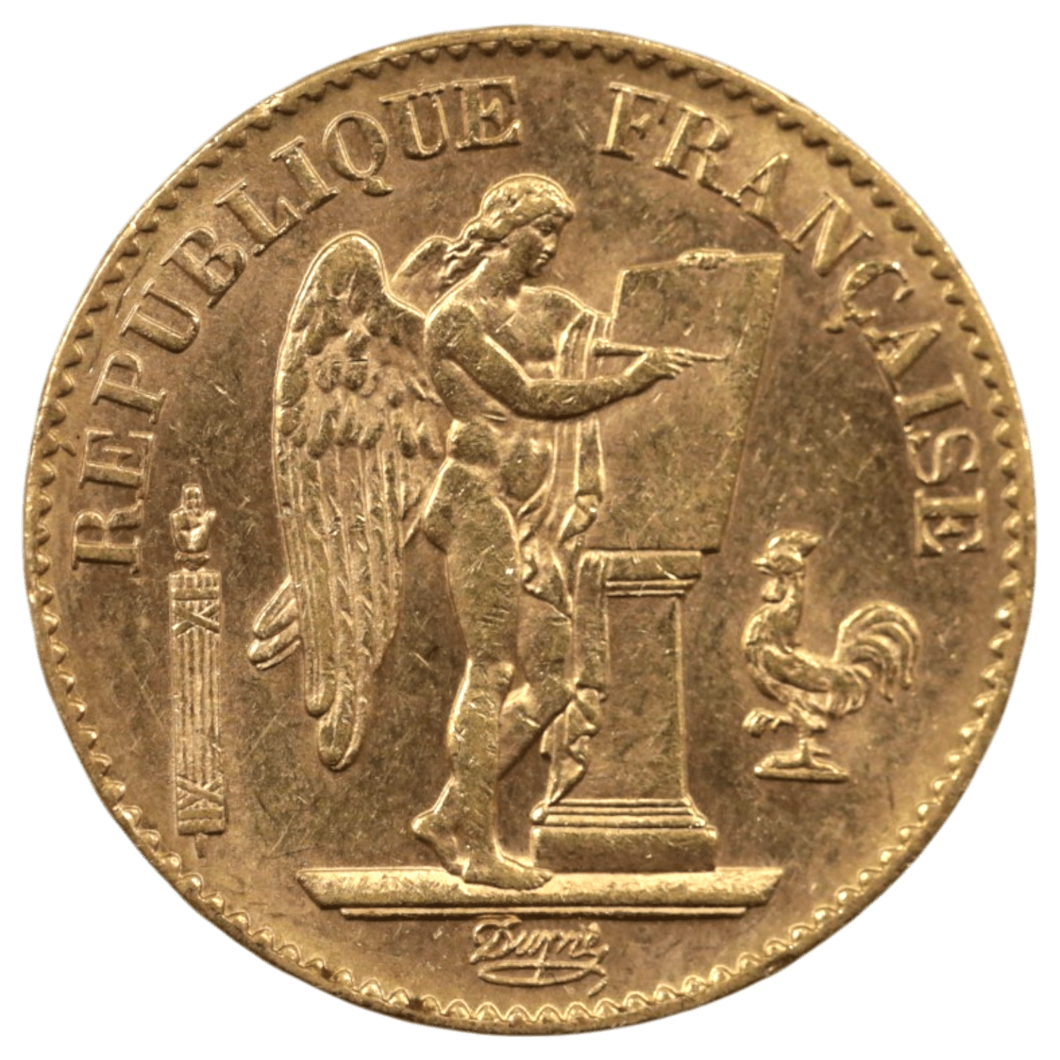 フランス 100フラン金貨 1893年 パリ鋳 法の天使 - NJ BUYER'S MARKETPLACE