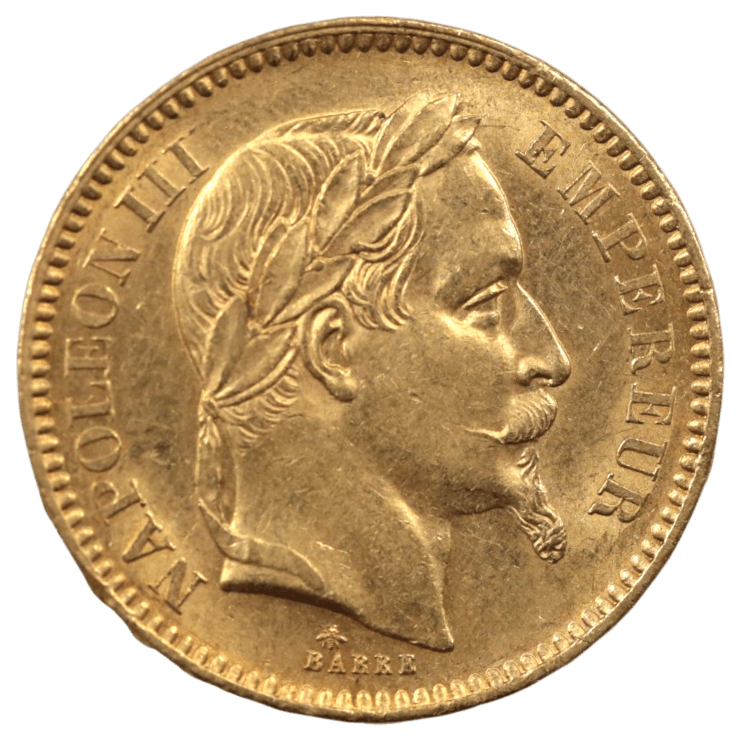 フランス 20フラン金貨 1864年 パリ鋳 ナポレオン3世 有冠 - NJ BUYER'S MARKETPLACE
