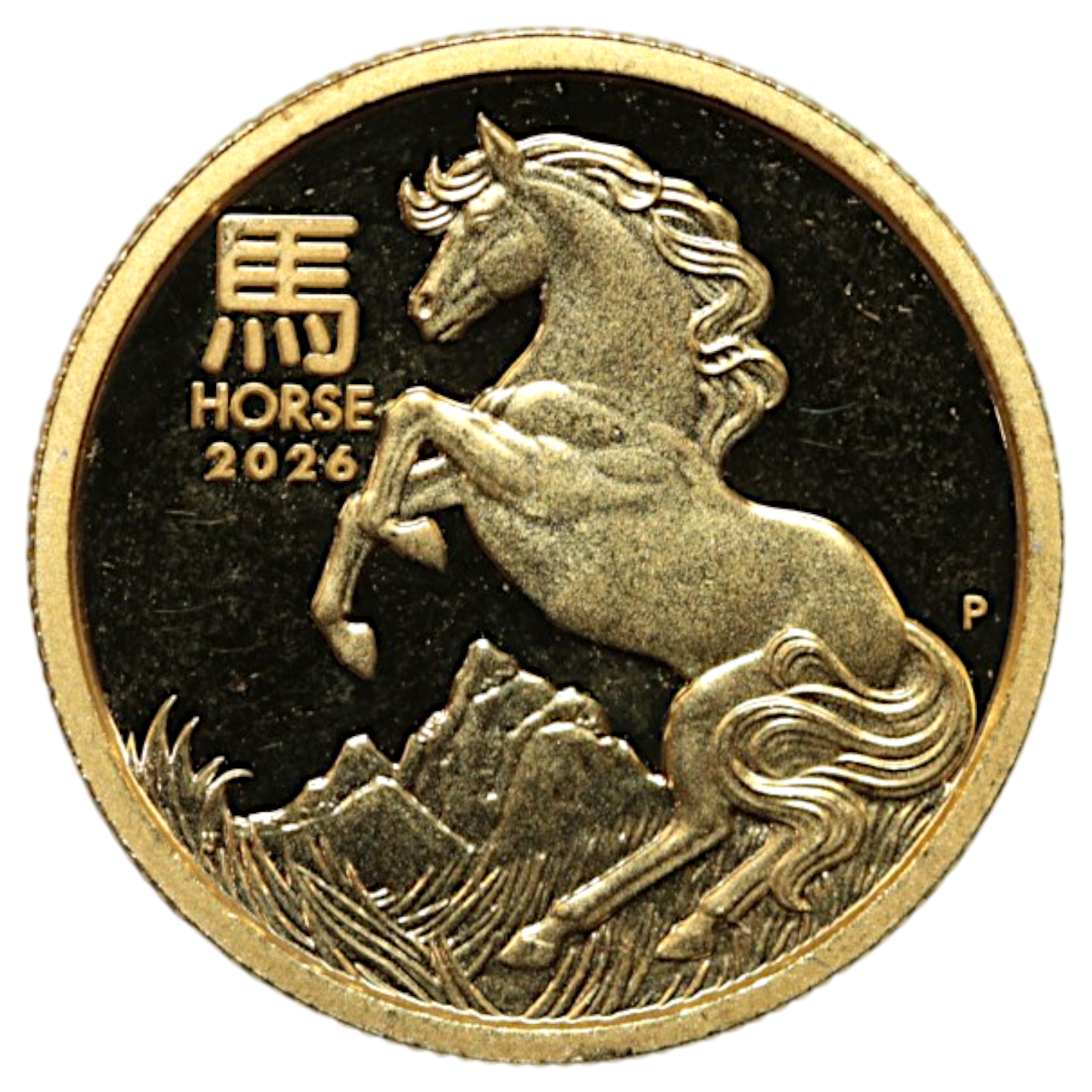 オーストラリア 25ドル金貨 2026年 パース鋳 干支 午 チャールズ3世
