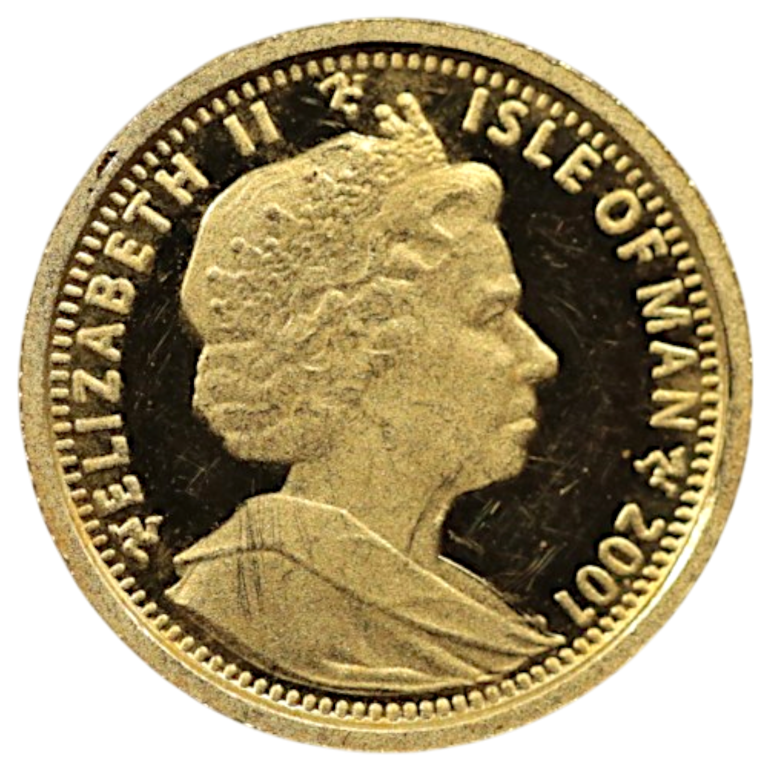 マン島 1/25クラウン金貨 2001年 ポブジョイ鋳 ソマリア