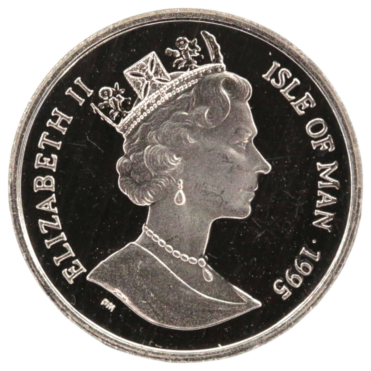 マン島 1/5クラウンプラチナ貨 1995年 ペルシア