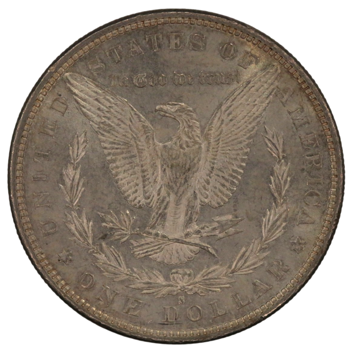 アメリカ 1ドル銀貨 1879年 サンフランシスコ鋳 モルガンダラー
