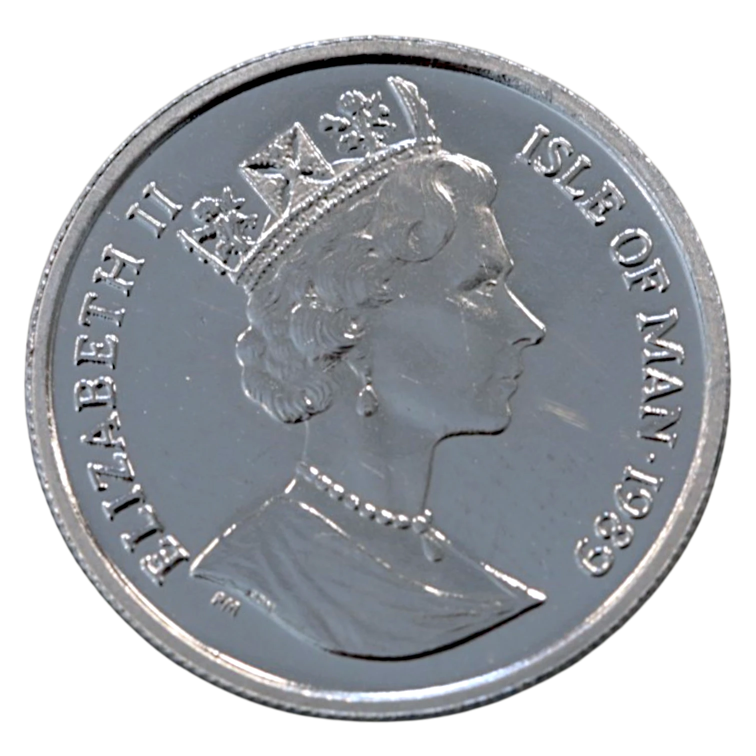 マン島 1/5クラウンプラチナ貨 1989年 ポブジョイ鋳 ペルシア