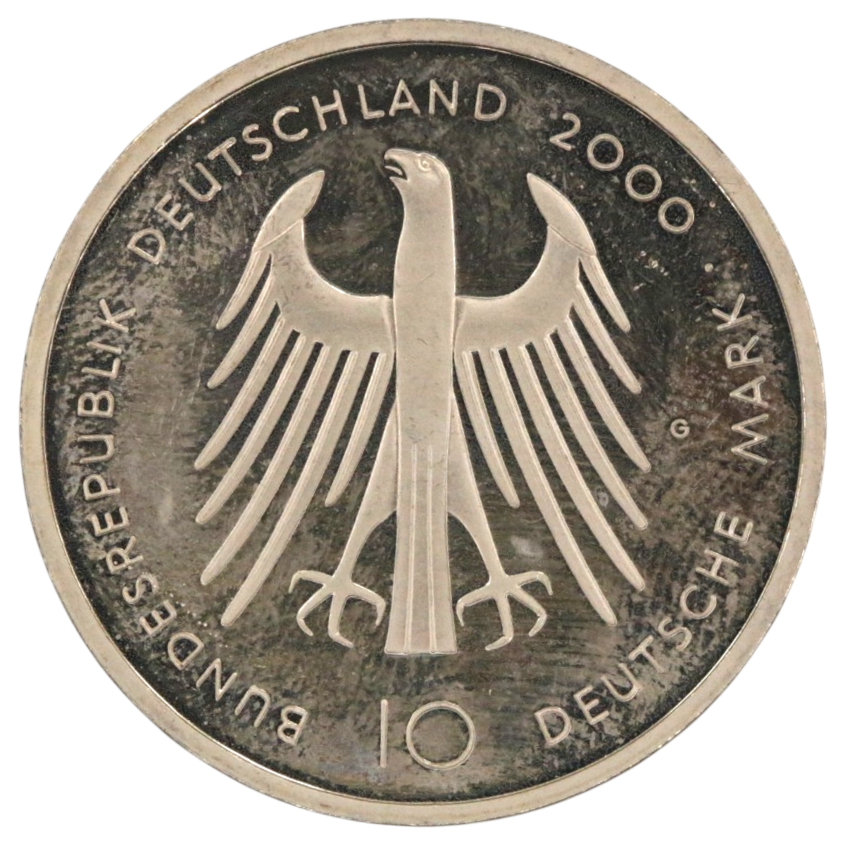 ドイツ 5マルク銀貨 2000年 聖母マリア