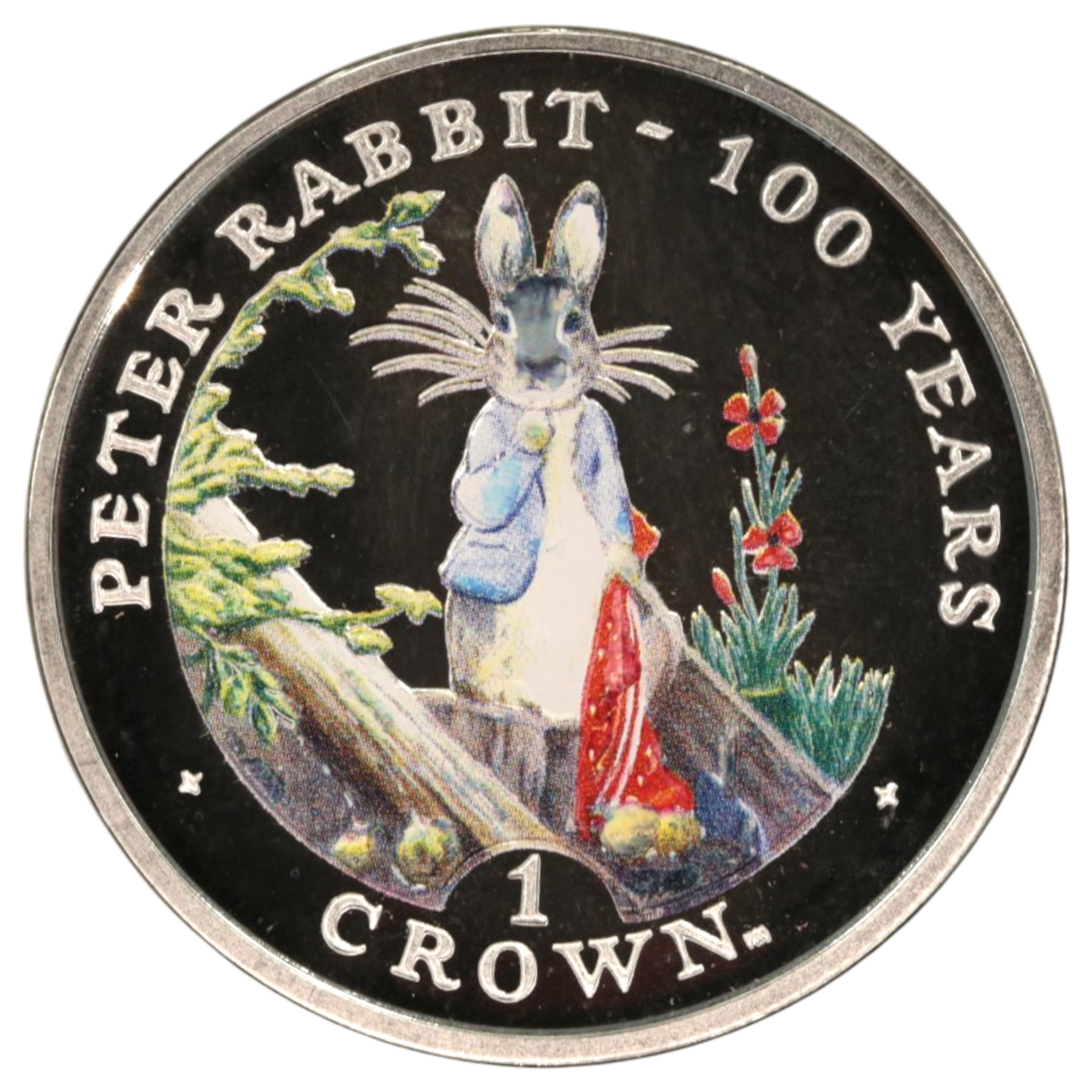 ジブラルタル 1クラウン銀貨 2002年 ピーターラビット