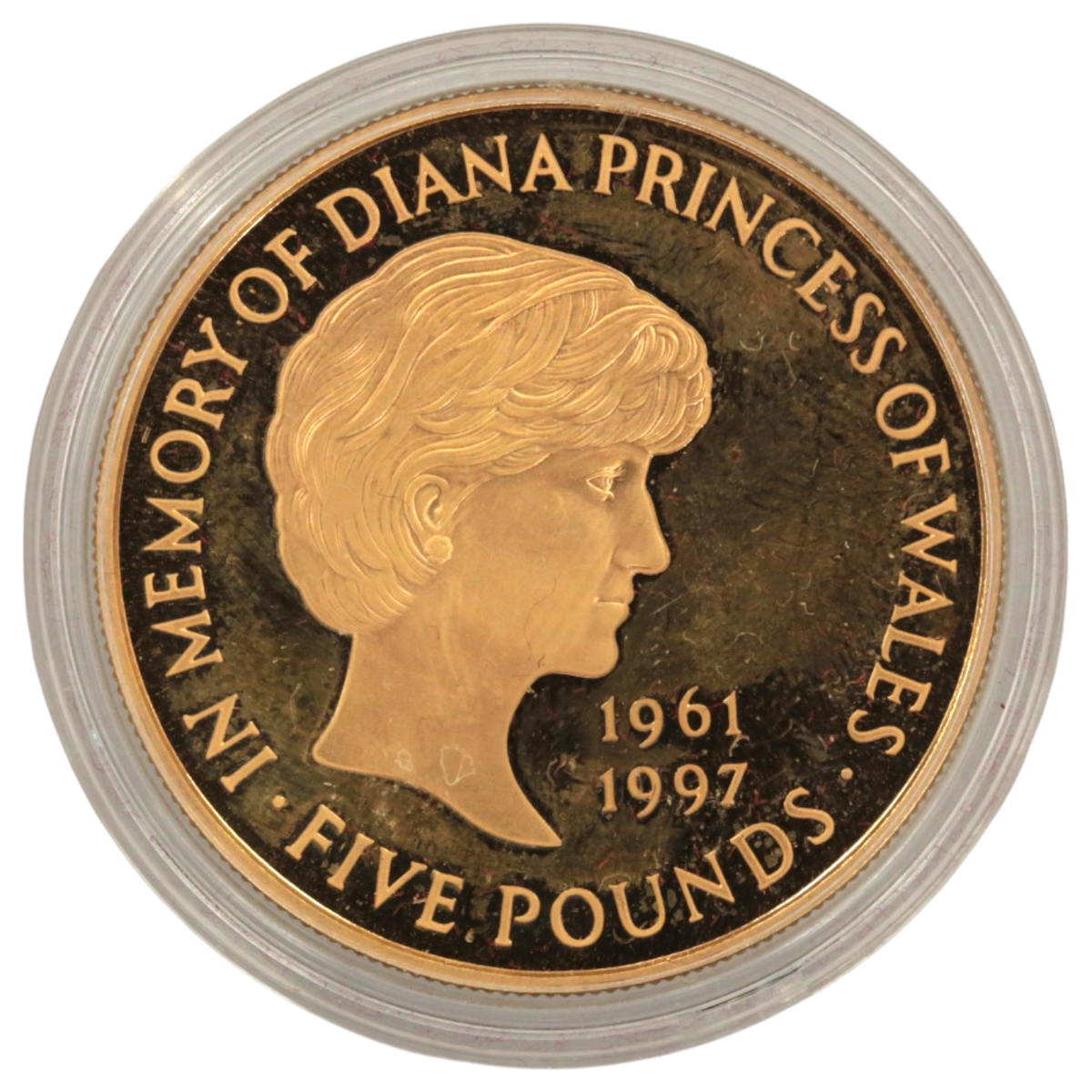 イギリス 5ポンド金貨 1999年 ダイアナ追悼