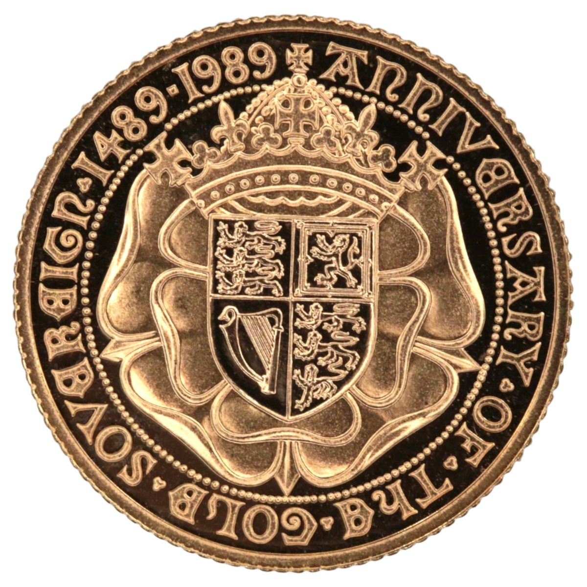 イギリス ソヴリン金貨 1989年 ソヴリン金貨発行500周年