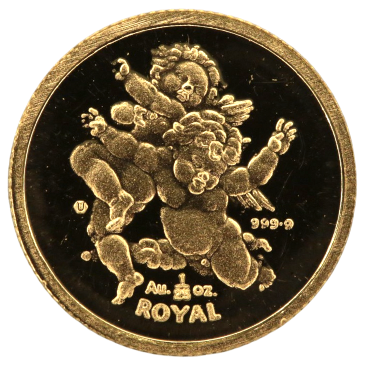 ジブラルタル 1/25ロイヤル金貨 2000年 エンジェル