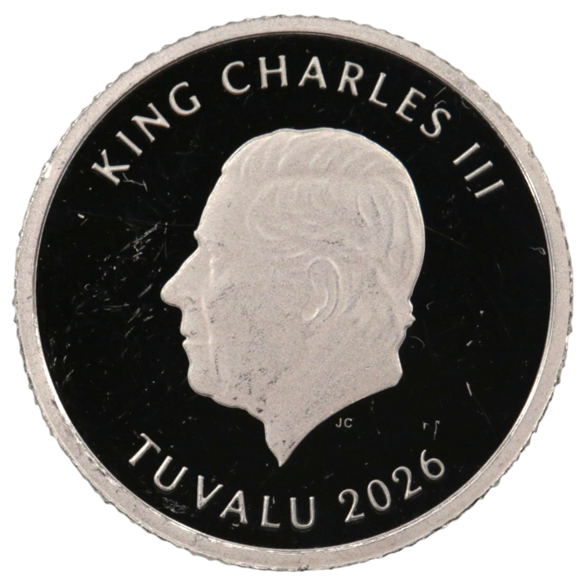 ツバル 15ドルプラチナ貨 2026年 クジラ