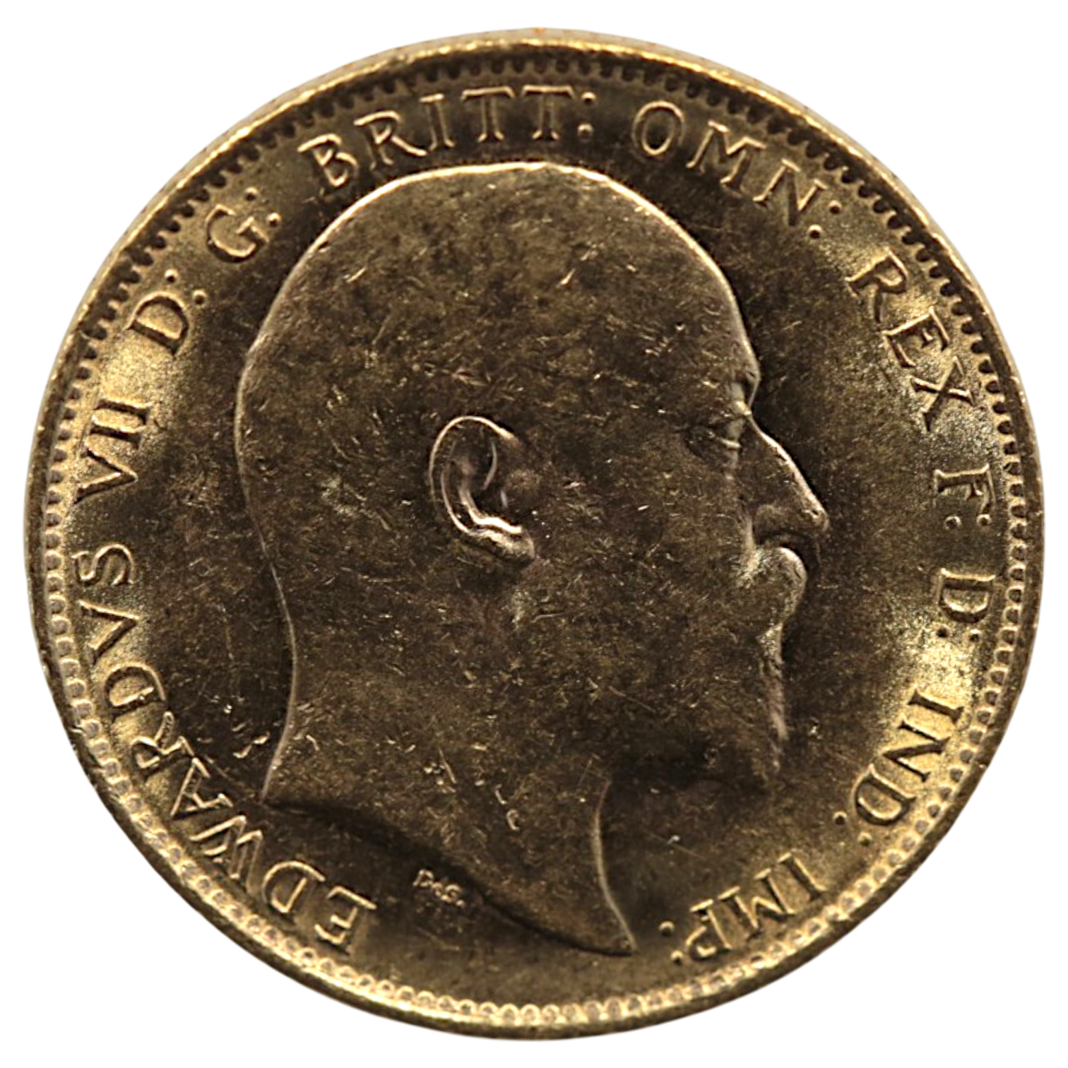 オーストラリア ソブリン金貨 1902年 メルボルン鋳 エドワード7世 聖ジョージの竜退治