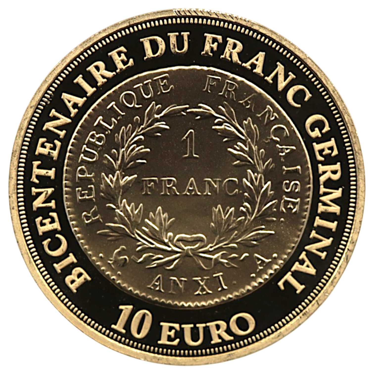 フランス 10ユーロ金貨 2003年 パリ鋳 ナポレオン1世 即位200周年記念