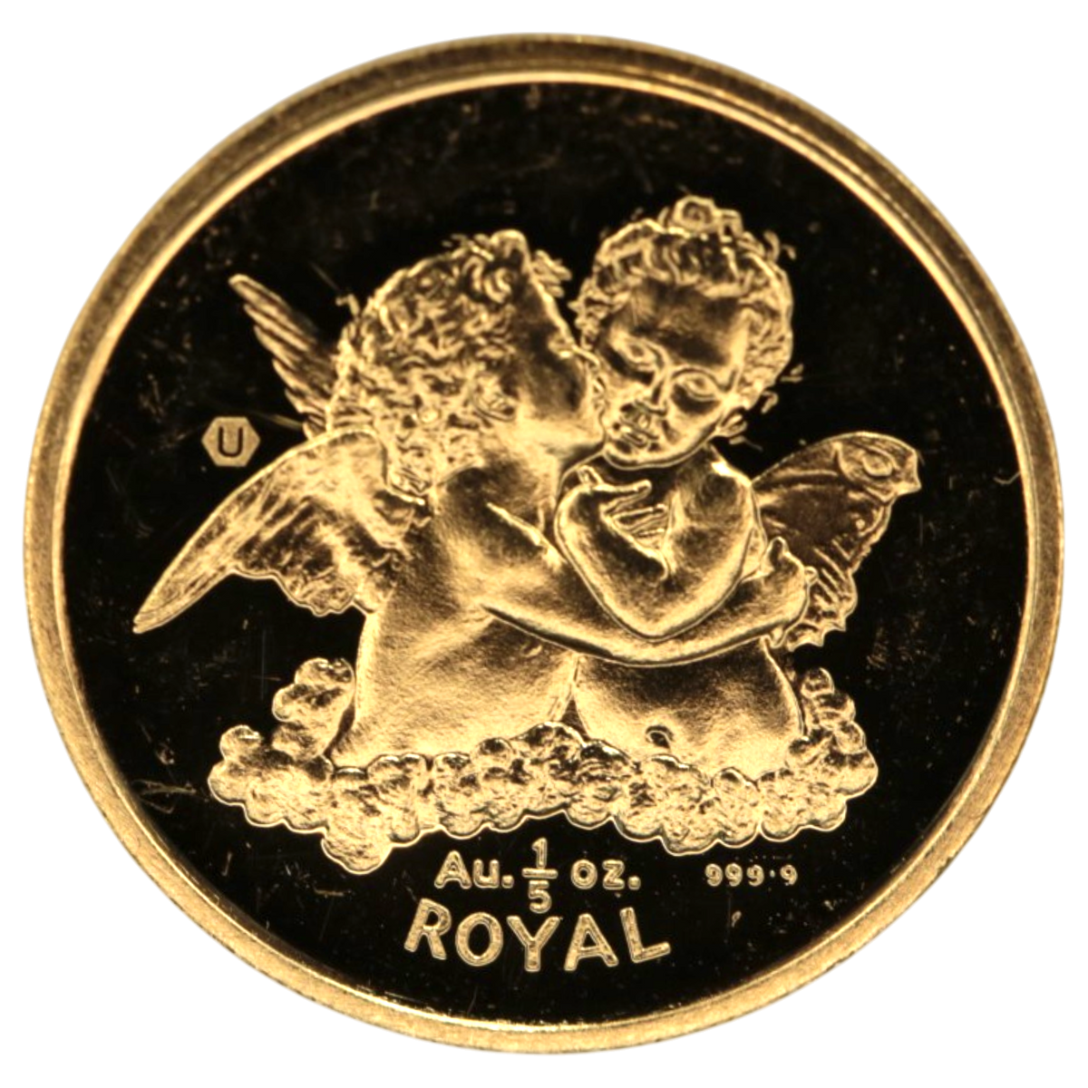 ジブラルタル 1/5ロイヤル金貨 1998年 エンジェル