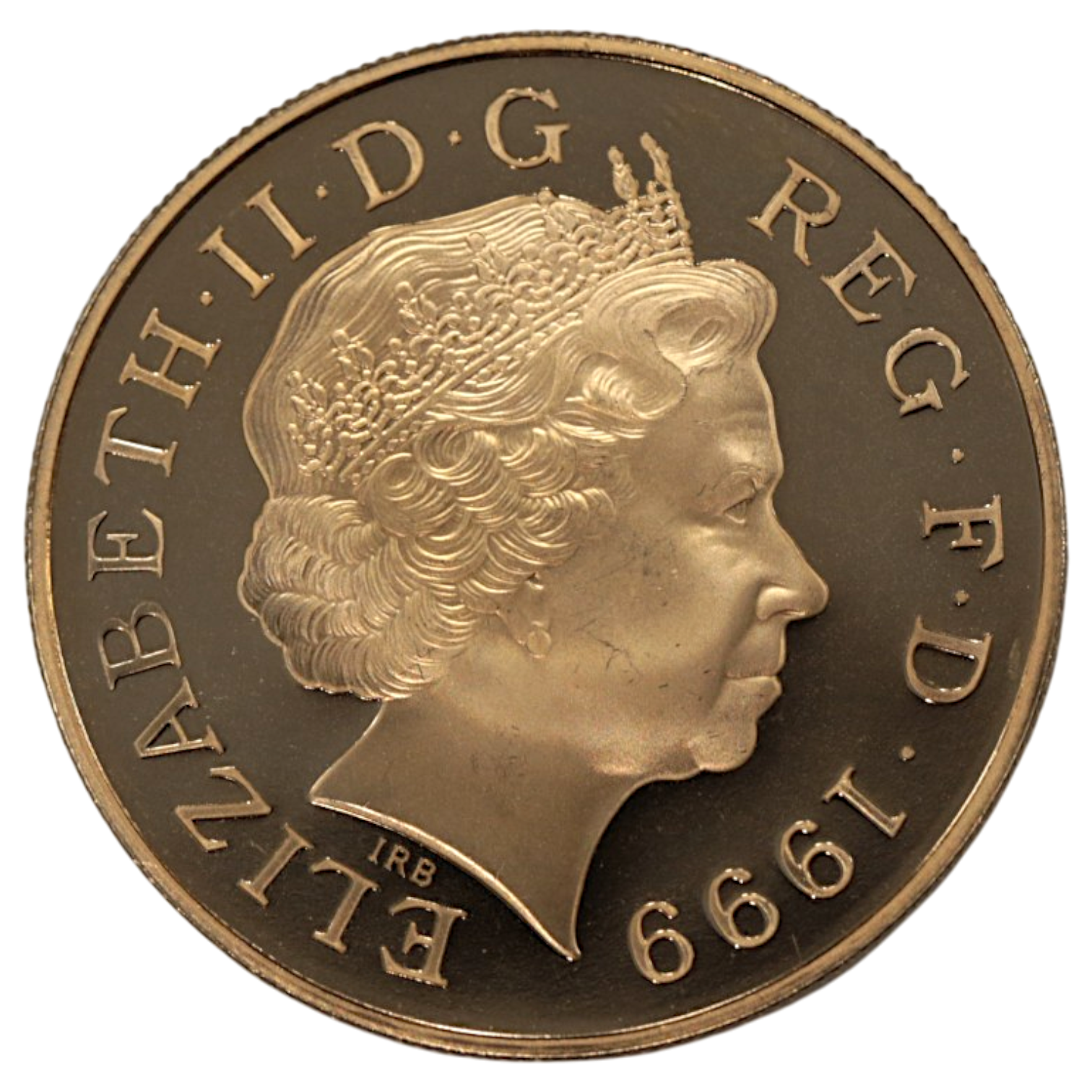 イギリス 5ポンド金貨 1999年 ロンドン鋳 ダイアナ追悼