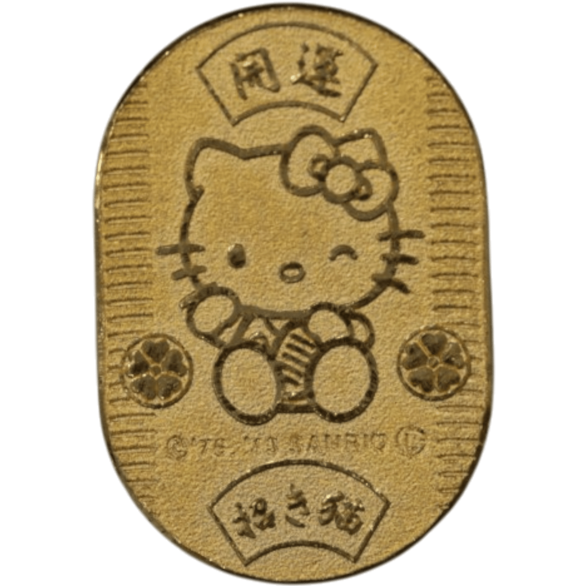 聖徳ハローキティ 約10cm サンリオ 1/10オンス小判 ハローキティ｜NJ BUYER'S MARKETPLACE