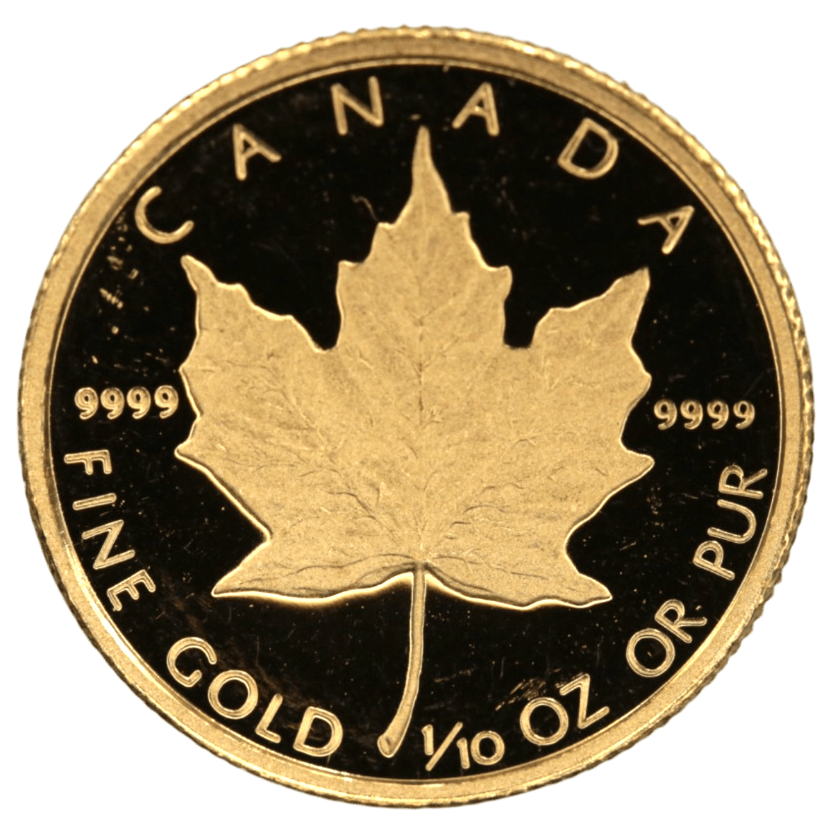 カナダ 5ドル金貨 1989年 メイプルリーフ プルーフ｜NJ BUYER'S