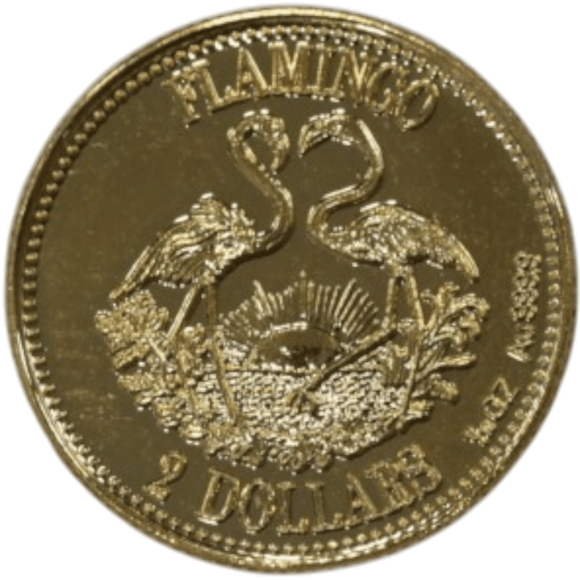 バハマ 2ドル金貨 1995年 フラミンゴ エリザベス2世｜NJ BUYER'S