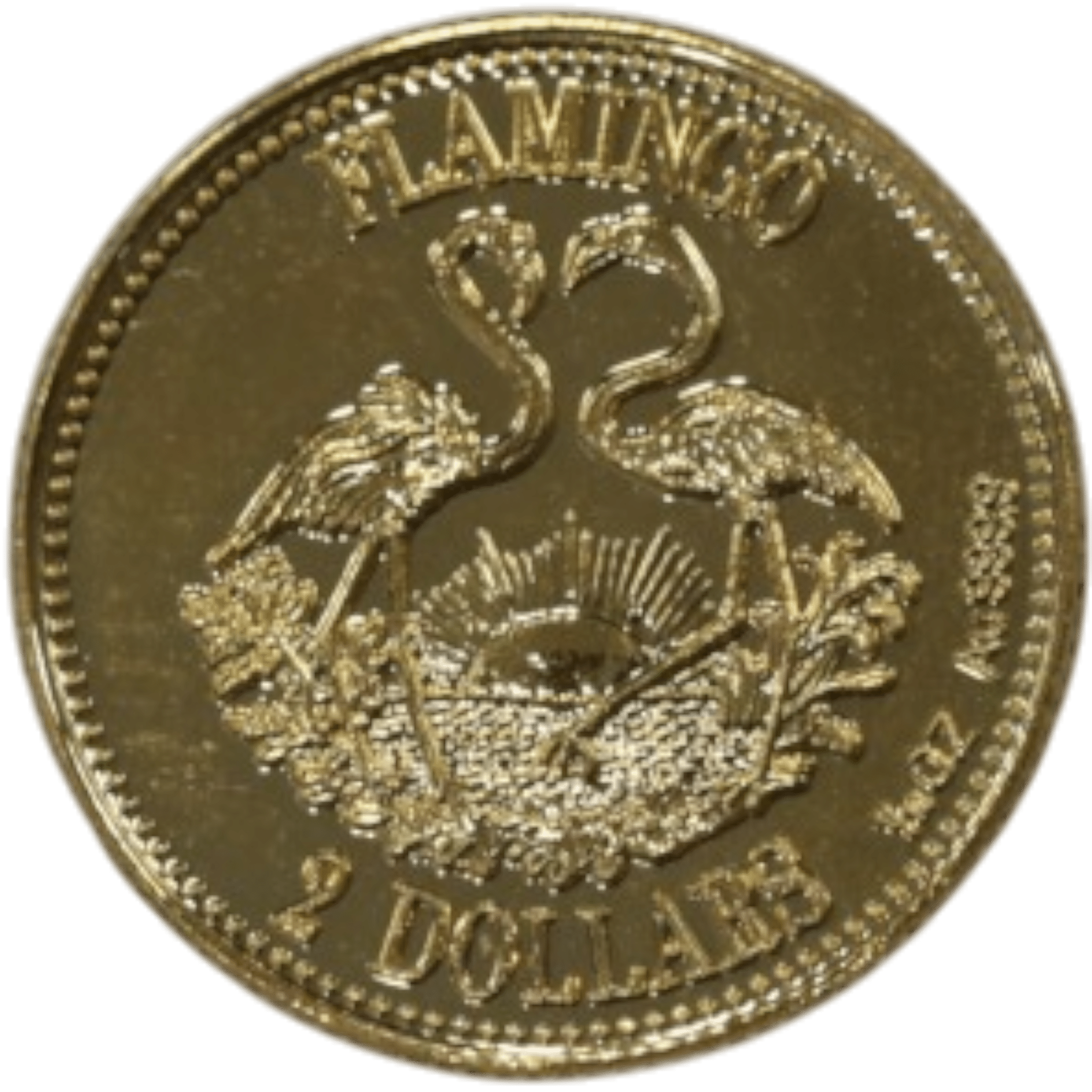 バハマ 2ドル金貨 1995年 フラミンゴ エリザベス2世 - NJ BUYER'S MARKETPLACE