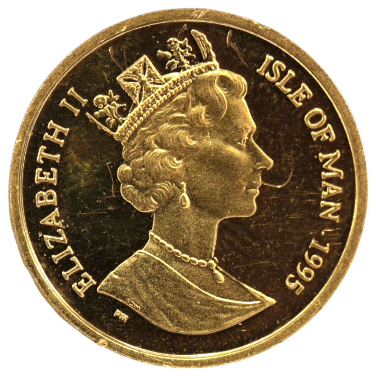 【ジャンク】 マン島 1/5クラウン金貨 1995年 ペルシア
